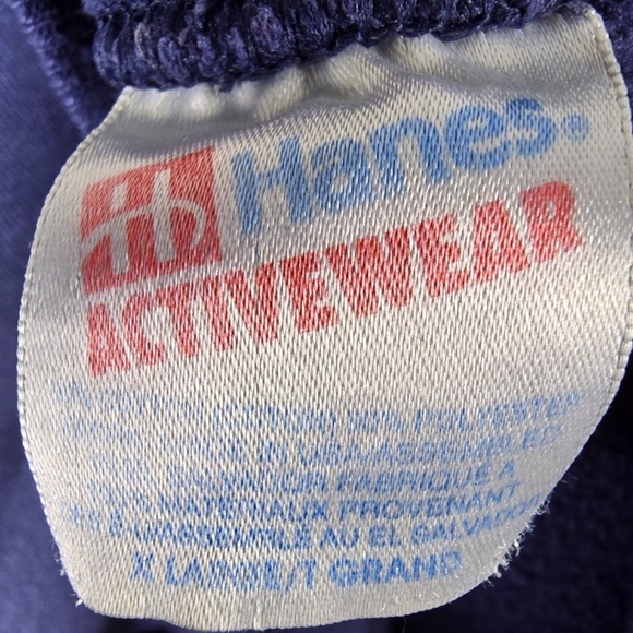 Old Vintage Michigan Wolverines  90s College Crewneck Sweatshirt XL - Picture 5 of 10